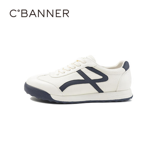 千百度2026春季男鞋质感精致鞋面阿甘鞋A26130122 商品图1