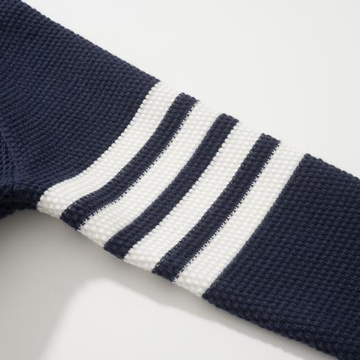 中性款厚款可拆卸帽针织毛衣外套la022 商品图2