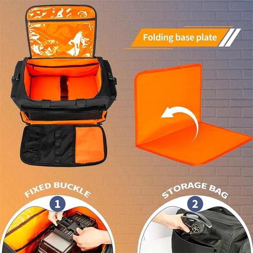 美国 TORIBIO 多功能工具收纳包 带底部板支撑 多口袋工具包 商品图4