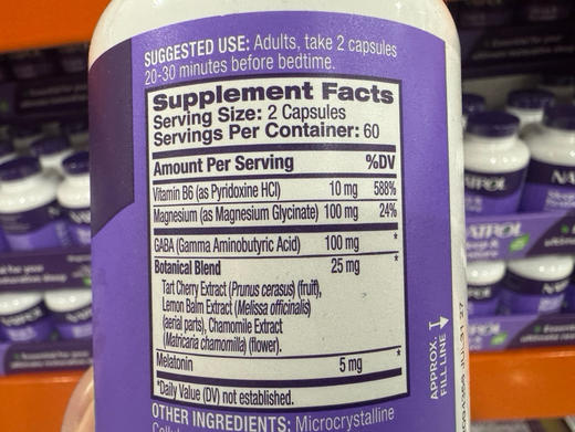 🌙特价！截止12/14！260元/瓶！💤【Costco 热卖｜Natrol Sleep & Restore 深度睡眠配方】💤🌙再也不用翻来覆去睡不着！ 商品图2