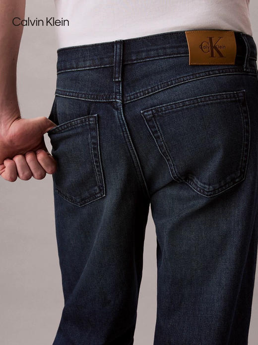 原单正品CK25年秋冬90系列男士美式复古磨绒加绒牛仔裤12.6 商品图9