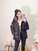 D120864秋冬新款可拆式衣袖连帽羽绒服周冬雨同款 商品缩略图4
