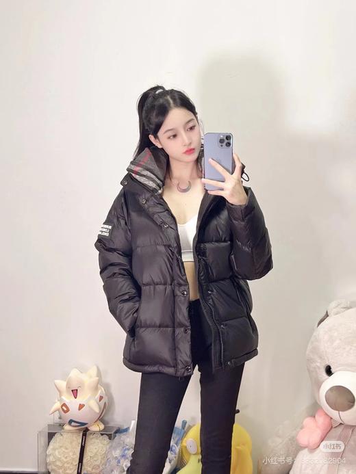 D120864秋冬新款可拆式衣袖连帽羽绒服周冬雨同款 商品图4