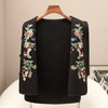 断码清仓价HH 25111306羊毛休闲毛呢马甲新中式国风刺绣外套 商品缩略图3