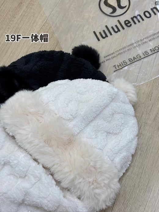 D120831实用款2025冬季新套头围脖+防寒面罩+毛线帽三合一保暖针织帽 商品图4