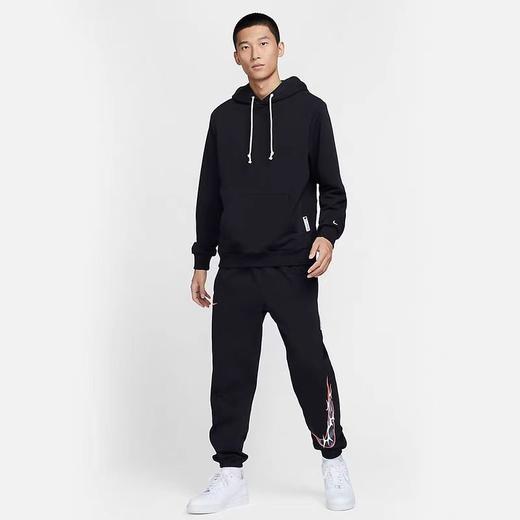 D120860男速干加绒篮球长裤冬季加绒束口针织运动长裤 商品图4