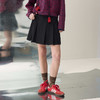 谜底复古百褶半裙2026年春季新品学院风百搭利落短裙女261MB0089 商品缩略图0