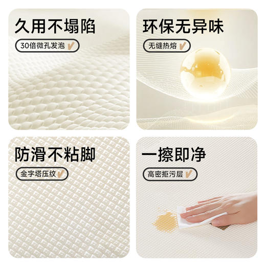 【供货】曼龙mloong宝宝爬行垫加厚家用婴儿童客厅地垫拼接垫客厅xpe泡沫爬爬垫 商品图2