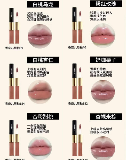 香奈*双效持色唇釉8ml正装11色 商品图2