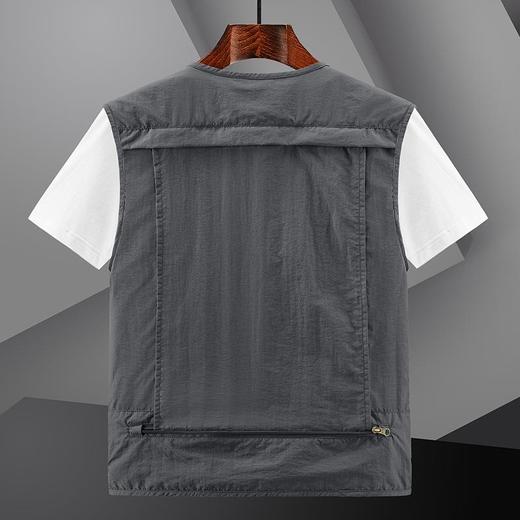 春季薄款网眼多口袋马甲男女登山速干休闲多功能摄影钓鱼背心坎肩 商品图3