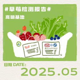2025年5月-草莓检测报告(嵩明)