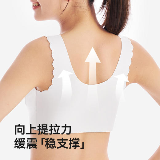 英氏女童背心少女内衣发育期中学生A类抗菌抹胸简约舒适二阶段 商品图2
