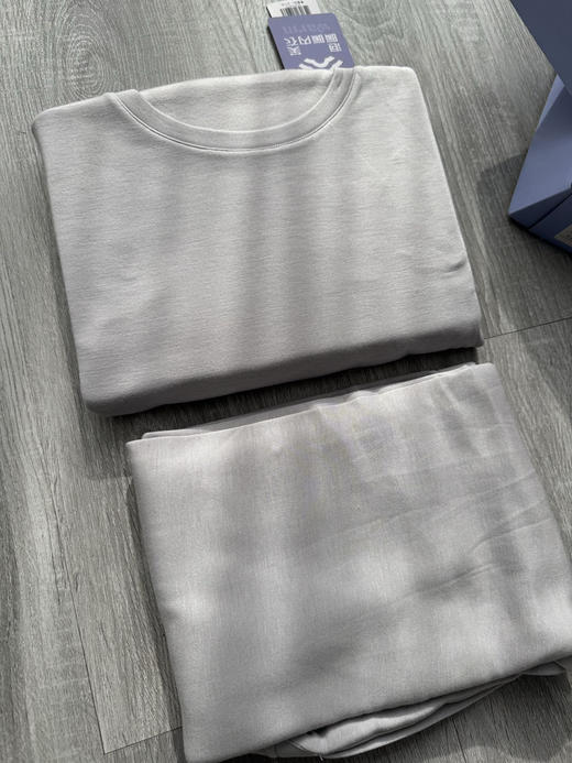 【秒杀价已调 直接拍】爱慕原单 奶皮系列 抗静电轻圆领保暖套装 商品图12