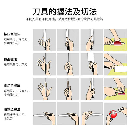 OOU咖啡熊抗菌刀具六件套  DJ0025 商品图7
