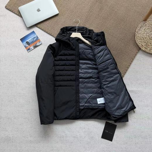 D120828冬日通勤户外轻暖新选择同款拼接轻薄羽绒服外套 商品图8