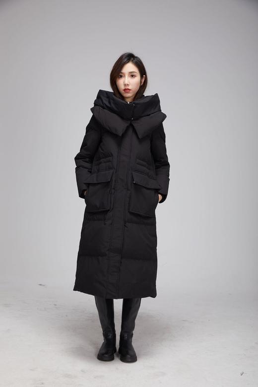 二店y 【2252 】 波登登的90绒羽绒服，大长款， 断码白菜价 商品图4