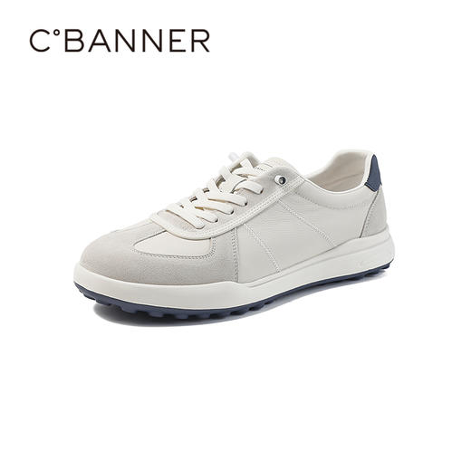 千百度2026春季男鞋质地柔韧 触感亲肤德训鞋A26158762 商品图0