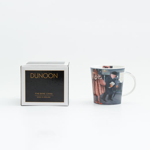 【丹侬DUNOON】英国原产骨瓷马克杯  狂欢之夜320ml 商品图4
