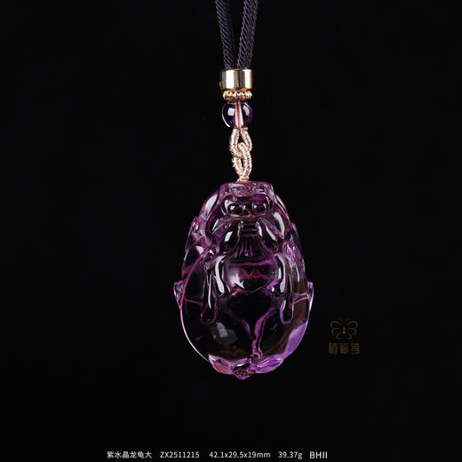 【紫气东来】紫水晶龙龟大    ZX2511215 商品图4