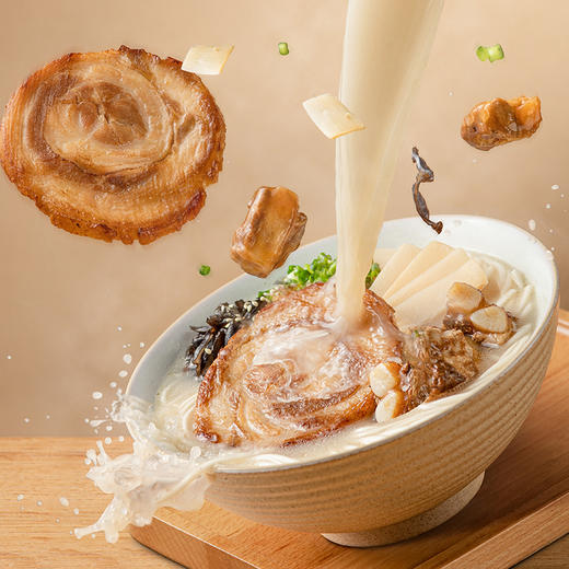 良工坊猪软骨叉烧豚骨拉面217g 商品图4