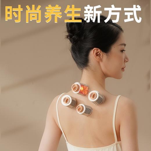 和正艾健康礼盒HZ-AH3（1个脉冲波颈椎按摩仪+2个艾灸罐+40个艾柱+40个胶贴） 商品图4