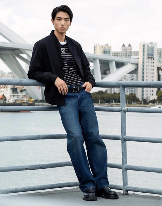 原单正品CK25年秋冬90系列男士美式复古磨绒加绒牛仔裤12.6 商品图8