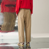 谜底松紧腰萝卜裤九分裤2026年春季新品亲肤舒适百搭女261MK0087 商品缩略图2