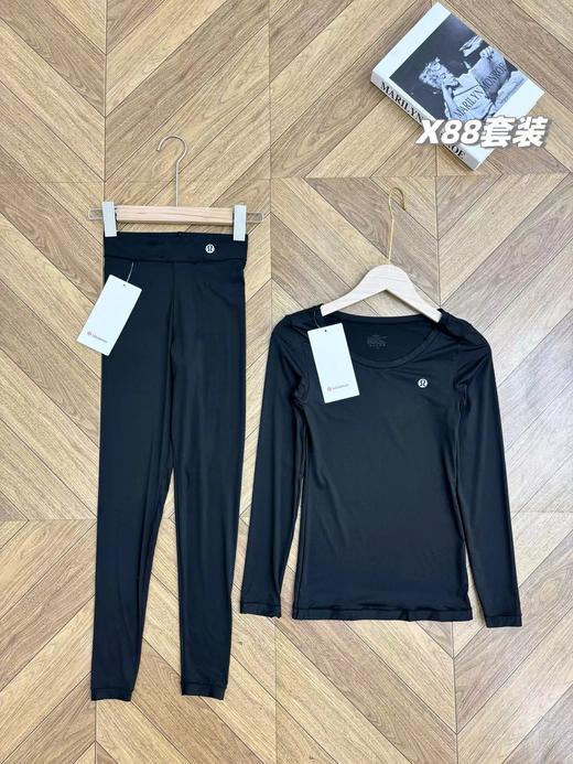 D120830新款轻便无痕蓄热玻尿酸保暖内衣套装女 商品图5