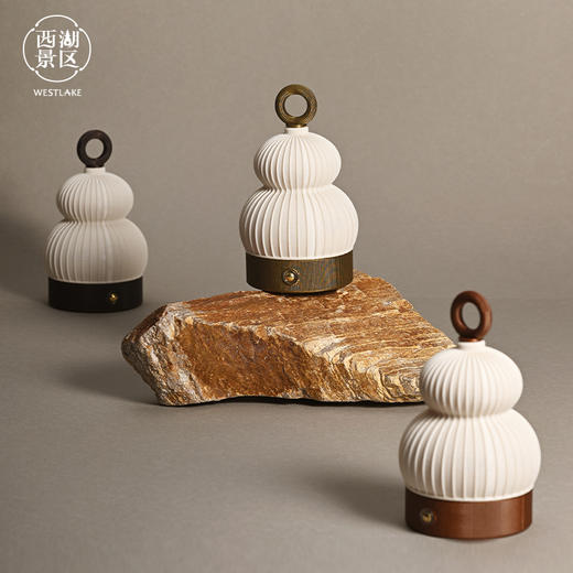 杭州西湖景区有福葫芦小夜灯创意拍拍灯挂件3D打印可定制摆件文创 商品图1