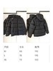 D120804冬季男女款户外保暖肩袖箭头logo简约大气连帽面包棉服 商品缩略图10