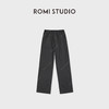 ROMI STUDIO“轻盈松弛”0.3鞣制超薄哑光羔羊弹力皮裤RWDSXU1794 商品缩略图1