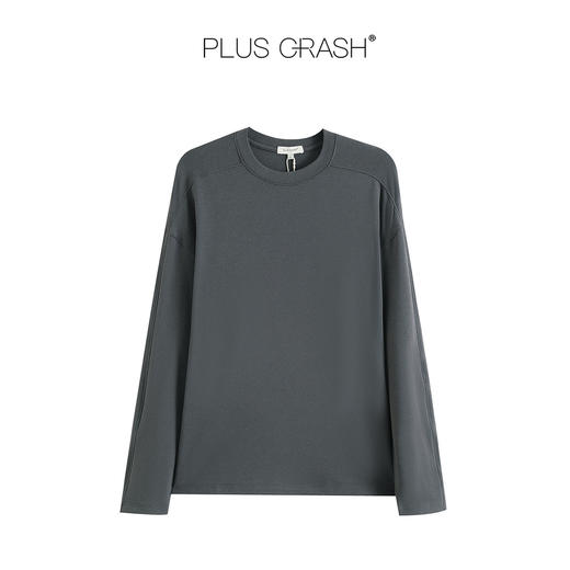 PLUS CRASH必入结构口粮打底绵羊毛混纺圆领保暖舒适内搭男女同款 商品图7