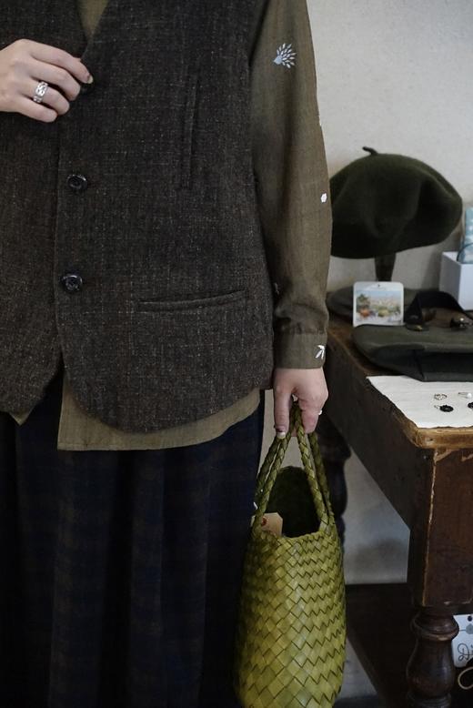 Susuri2色羊毛马甲 商品图11