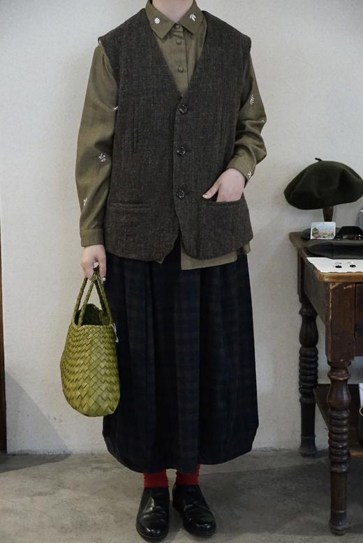 Susuri2色羊毛马甲 商品图12