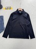 D120855男款运动舒适内里加绒保暖半拉链长袖T套头衫 商品缩略图12