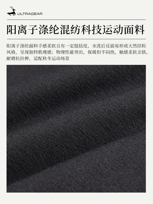 优极UG 抓绒连帽全开链夹克套装 商品图4