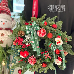 诺贝松圣诞花环（直径30-40cm）