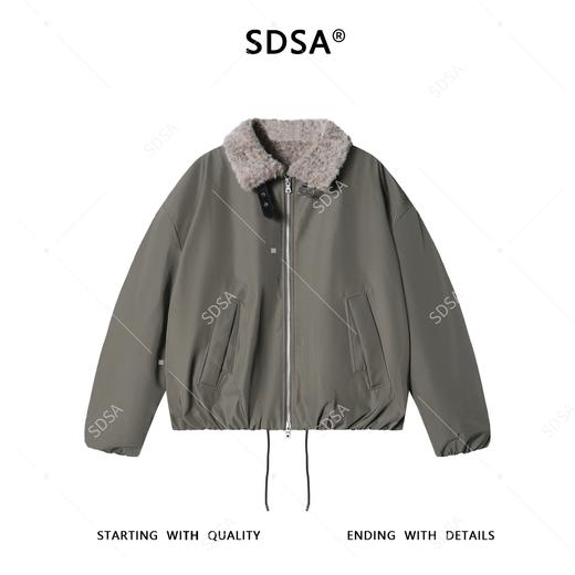 25Y321SDSA男士秋冬新款痞帅男装潮牌座山雕夹克外套百搭设计师时尚上衣 商品图1