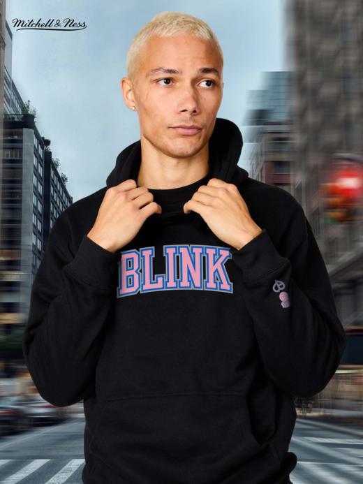 Mitchell&ness x BLACKPINK 联名芝加哥公牛/纽约尼克斯连帽卫衣 商品图3
