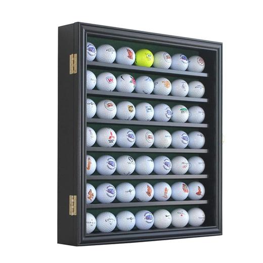 【两个装】纪念币徽章奖牌展示柜 储藏收纳盒 高尔夫球展示柜 壁挂式7层 带密码锁 商品图3