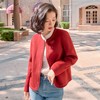 西子/美丽人生羊绒毛莱赛尔手工双面呢保暖圆领外套/WTYF0237 商品缩略图4
