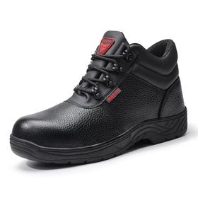 四季款新款高帮头层牛皮耐磨橡胶底防砸防刺4.0凯夫拉