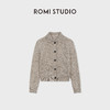 ROMI STUDIO“老钱腔调”丝光羊毛混纺牛角扣开襟毛衫 RWCWSG7200 商品缩略图0