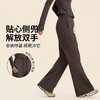 跃牌【禅语梵心】秋冬高腰提臀保暖收腹加绒微喇瑜伽裤跑步健身喇叭裤CK5799 商品缩略图1