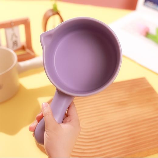 【家味手捏奶锅】陶瓷奶锅家用耐高温婴儿辅食锅宝宝专用奶锅带手柄一人食 商品图2