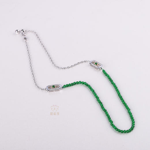 【青春】时尚翡翠米珠项链-XL12407078 商品图2