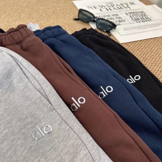 D120820新款女士拉绒卫裤休闲户外运动瑜伽长裤 商品图2