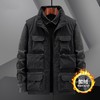 冬季新款男士加绒加厚马夹多口袋工装马甲户外摄影钓鱼背心坎肩男 商品缩略图3