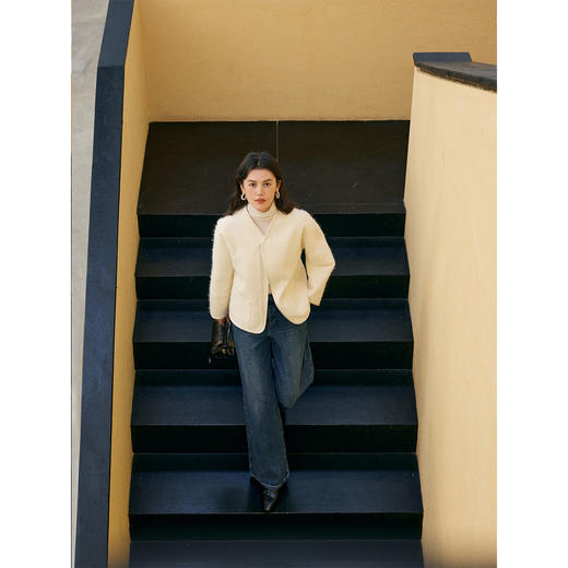 HeyDress盘扣立领连肩袖新中式外套 商品图4