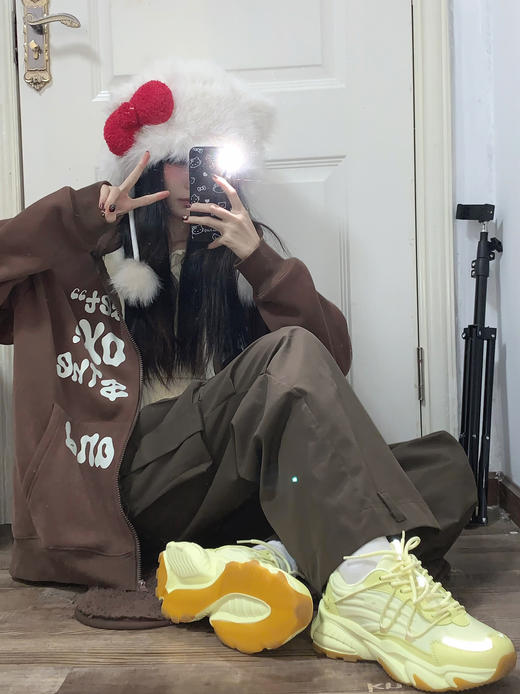 【天跑冰山熔岩老爹鞋TP6062】✅透气超纤鞋面，细腻舒适 ✅加固宽大圆鞋头防撞耐踢，鞋身两侧KPU流线设计，挺阔不软塌-PWJCY 商品图9